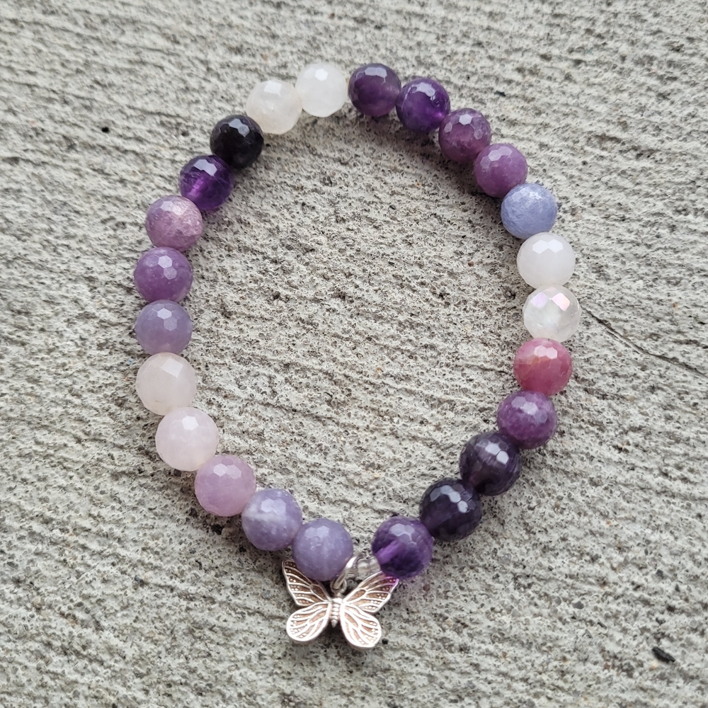 Handmade Gemstone bracelet NWOT